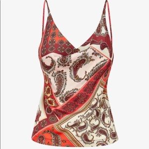 NWT Paisley Print Cami